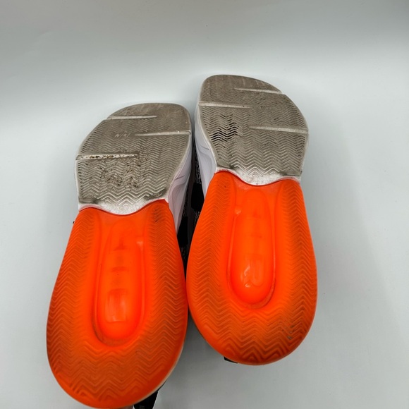 Nike Air Force 270 Safari BLACK/HYPER CRIMSON-WOLF GREY-WHITE Pre Owned Size 9.5 - Picture 7 of 7